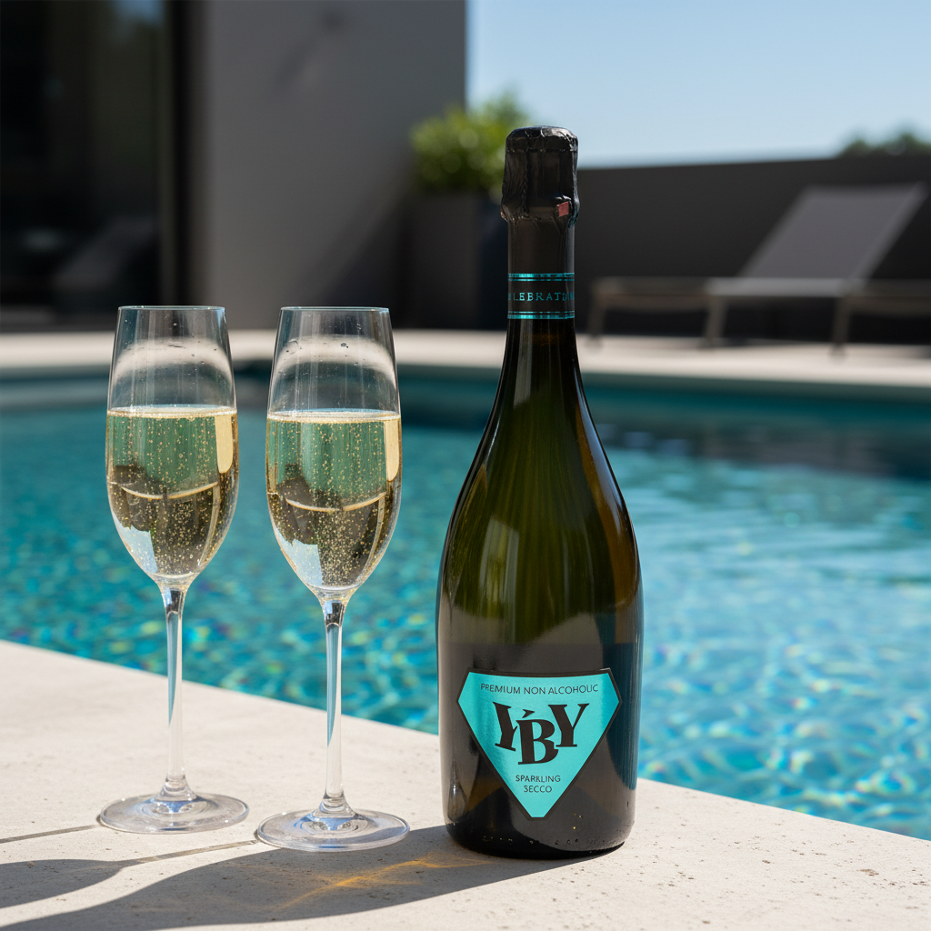 YBY SIN ALCOHOL Espumante Seco Premium, 750mL