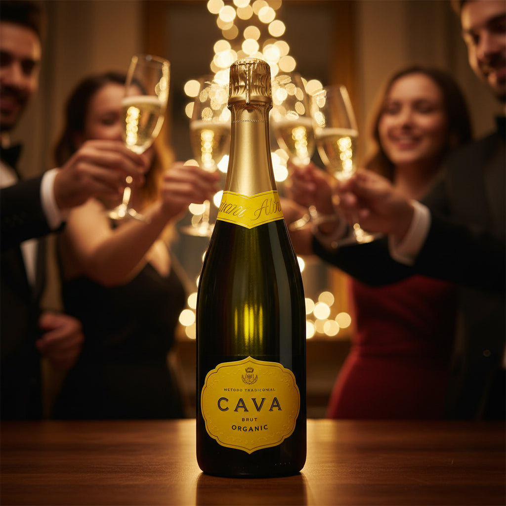 Alvaroni CAVA BRUT Organic, 750mL