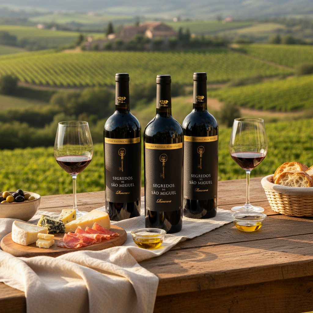 Segredos de Sao Miguel Reserva Tinto (750mL) x3