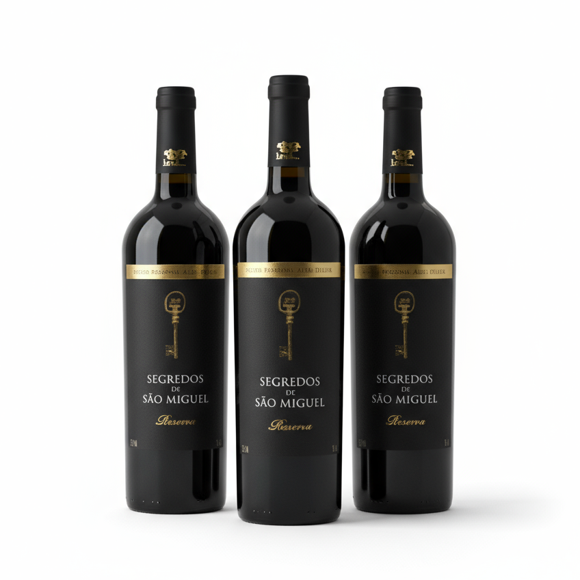 Segredos de Sao Miguel Reserva Tinto (750mL) x3