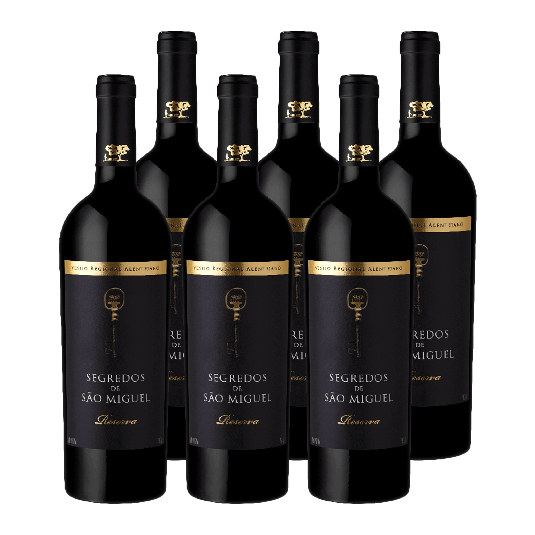 Segredos de Sao Miguel Reserva Tinto (750mL) x6