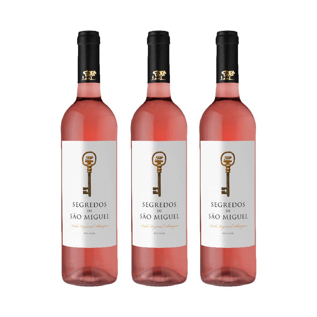 Segredos de Sao Miguel Rose (750mL) x3