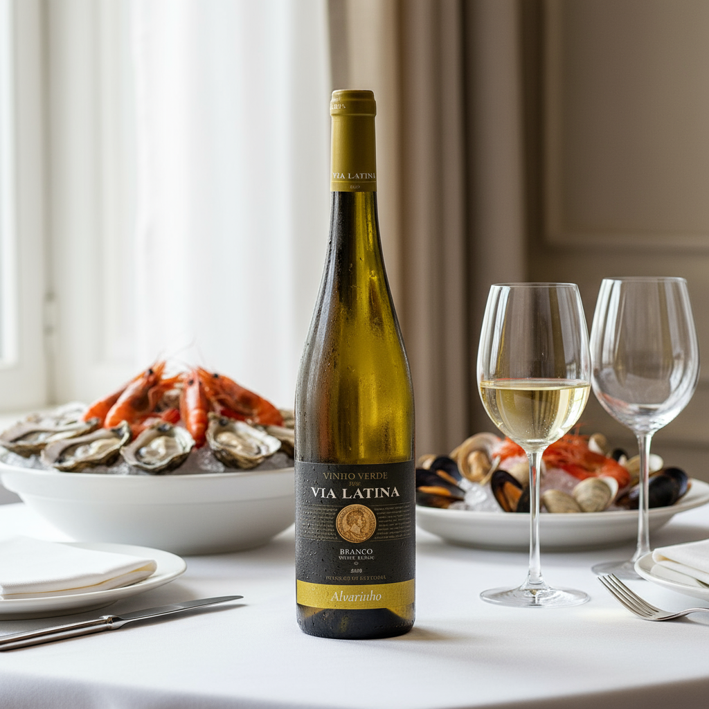 Via Latina Alvarinho Blanco, 750mL